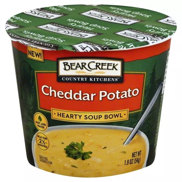 Bear Creek Soup Bowl Cheddar Potato
