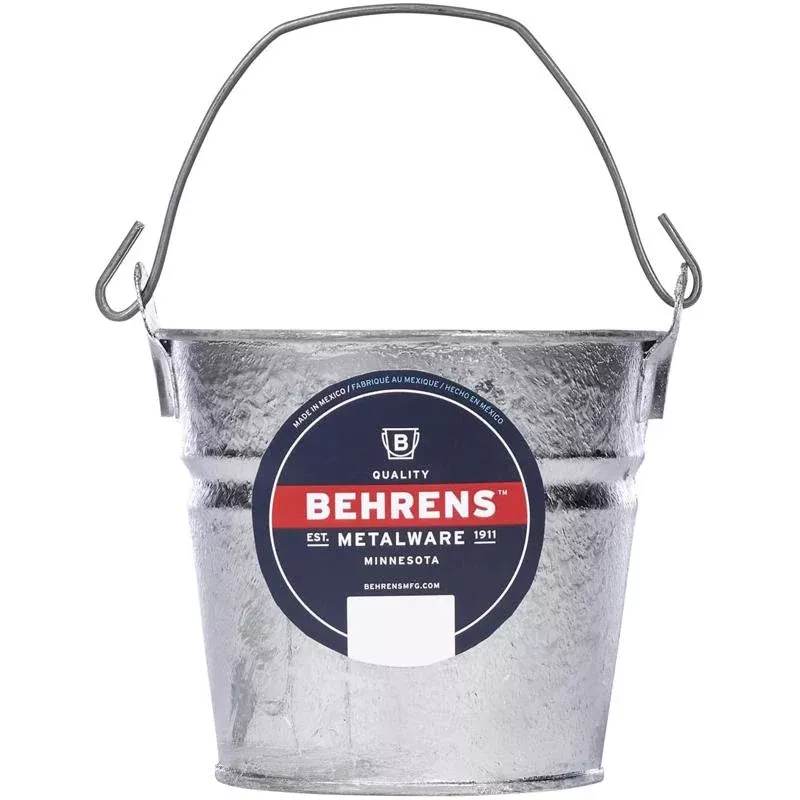 Behrens Galvanized Steel Pail - 2 qt.
