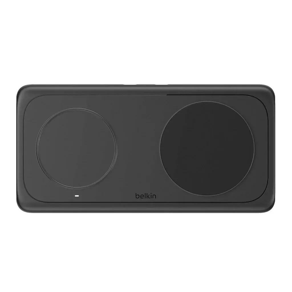 Belkin 2-in-1 Magnetic Wireless Charging Pad with Qi2 15W