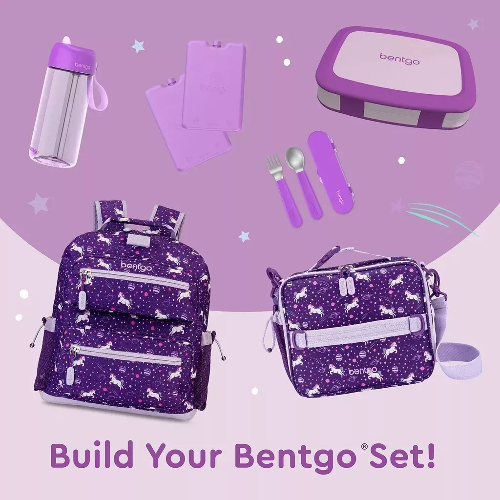 Bentgo Kids Leak-Proof Lunch Box & Water Bottle Set