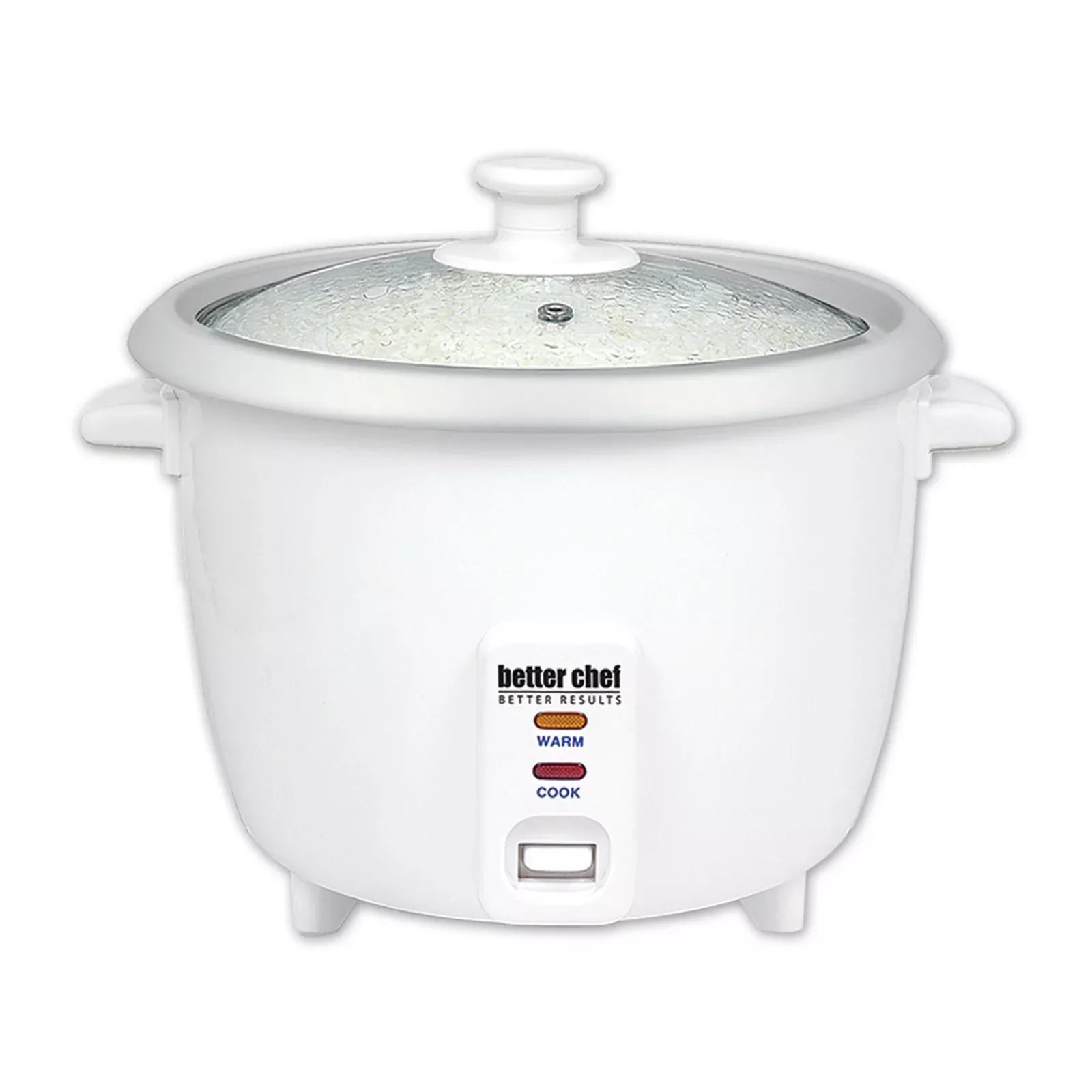 Better ChefIM-400 8-Cup (16-Cups Cooked) Automatic Rice Cooker in White
