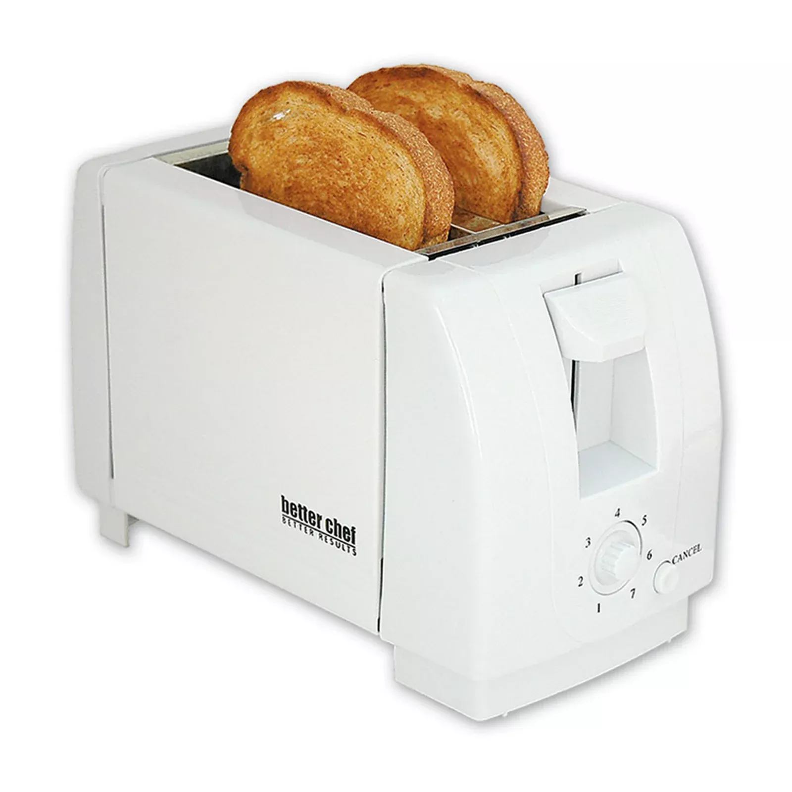 Better ChefTwo Slice Toaster in White