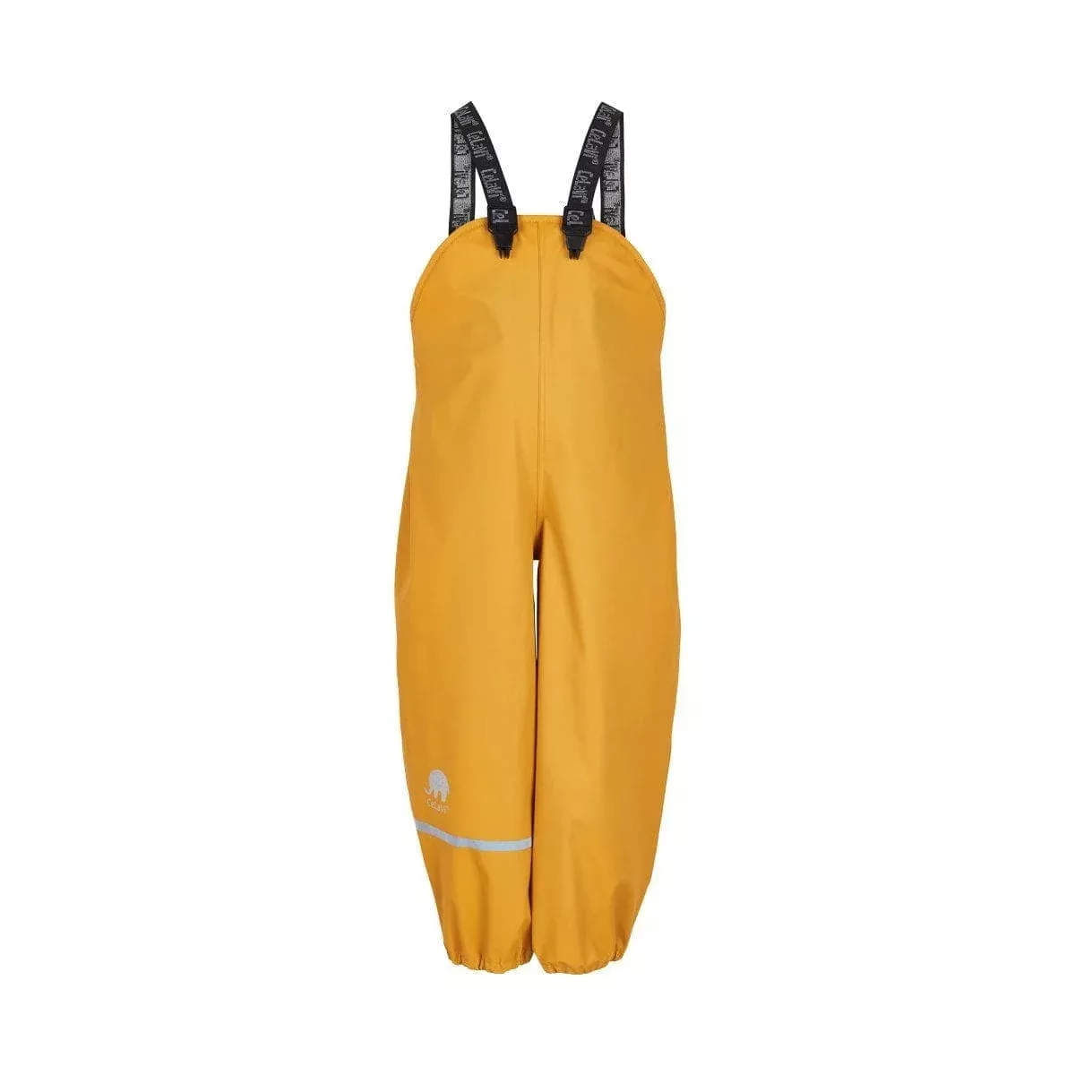 Bibbed Rain Pants: Goldenrod
