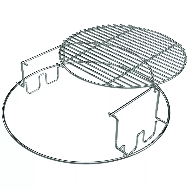 Big Green Egg Stainless Steel EGGspander Starter Kit (for Large & XL) - 2 pc.