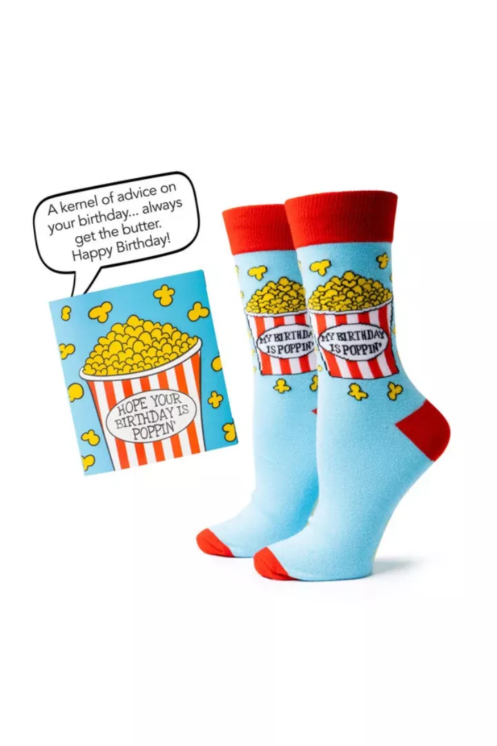 Birthday Card & Sock Set