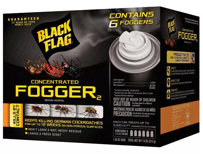 Black Flag Concentrated Insect Fogger - 6 pc. (1.25 oz. ea.)