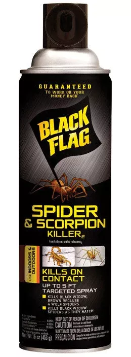 Black Flag Spider & Scorpion Killer (Aerosol) - 16 oz.