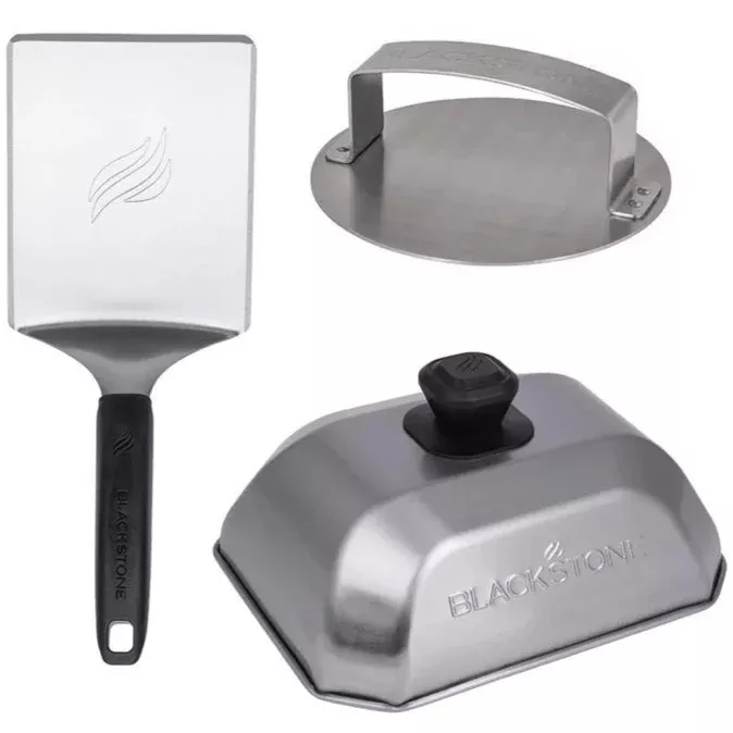 Blackstone Stainless Steel Burger Griddle Kit - 3 pc.