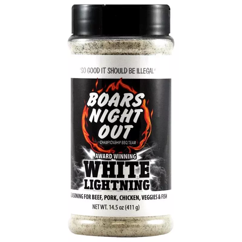 Boars Night Out White Lightning BBQ Rub - 12.2 oz. to 14.5 oz.