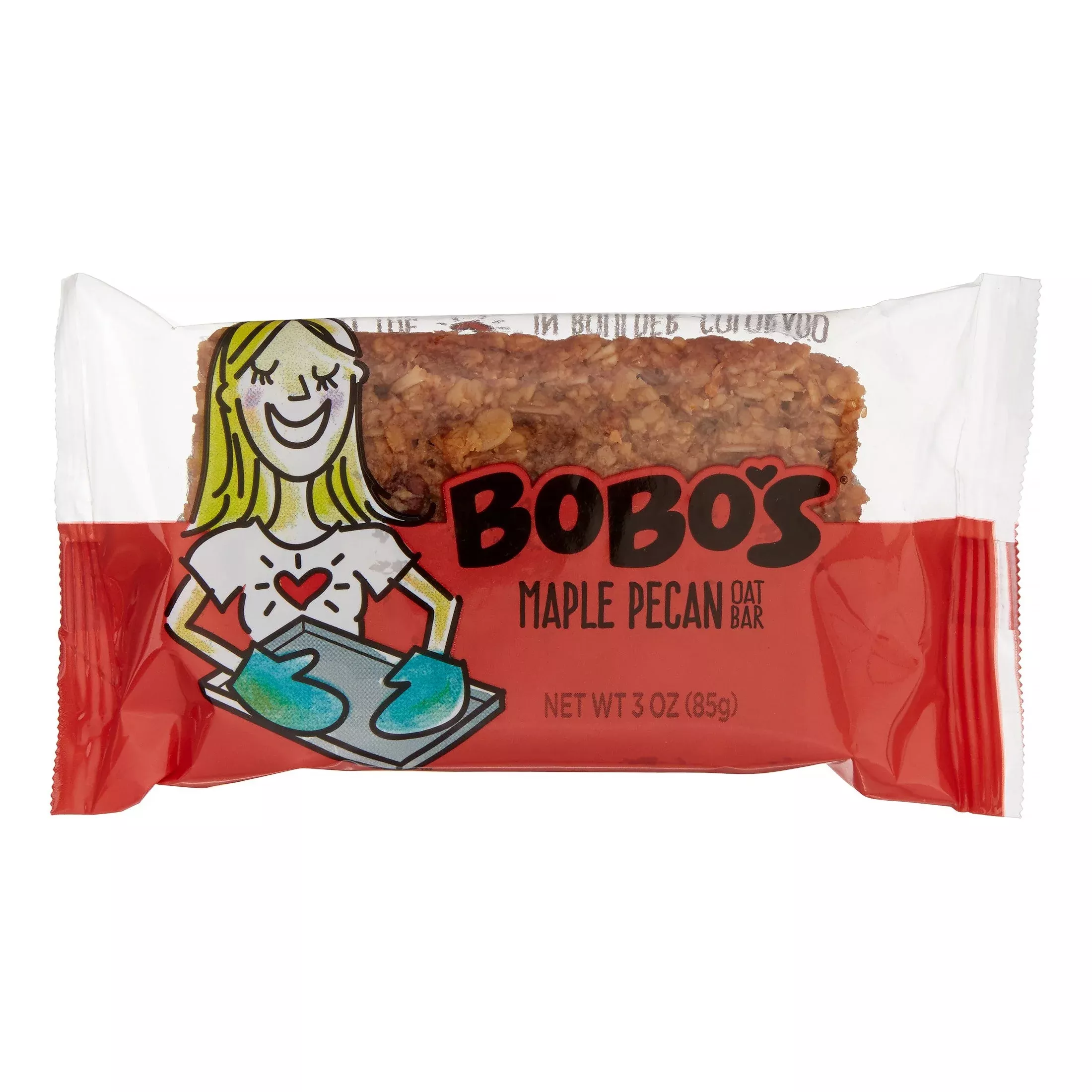 Bobo's Oat Bars Gluten Free; Vegan Maple Pecan Bar