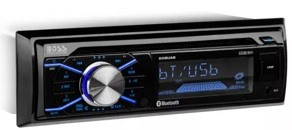 Boss Audio 508UAB CD MP3 Bluetooth Receiver w/ USB SD Front Aux