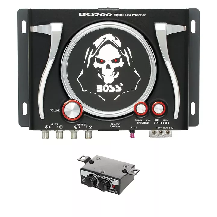 BOSS AUDIO BG300 Bass Generator with Remote Subwoofer Level Control