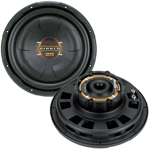 BOSS AUDIO D12FPhantom 12 inch Single Voice Coil (4 Ohm) 1000-watt Subwoofer