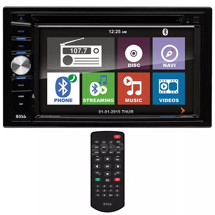 Boss BV9384NV 6.2" Receiver Navigation Bluetooth DVD/CD Stereo