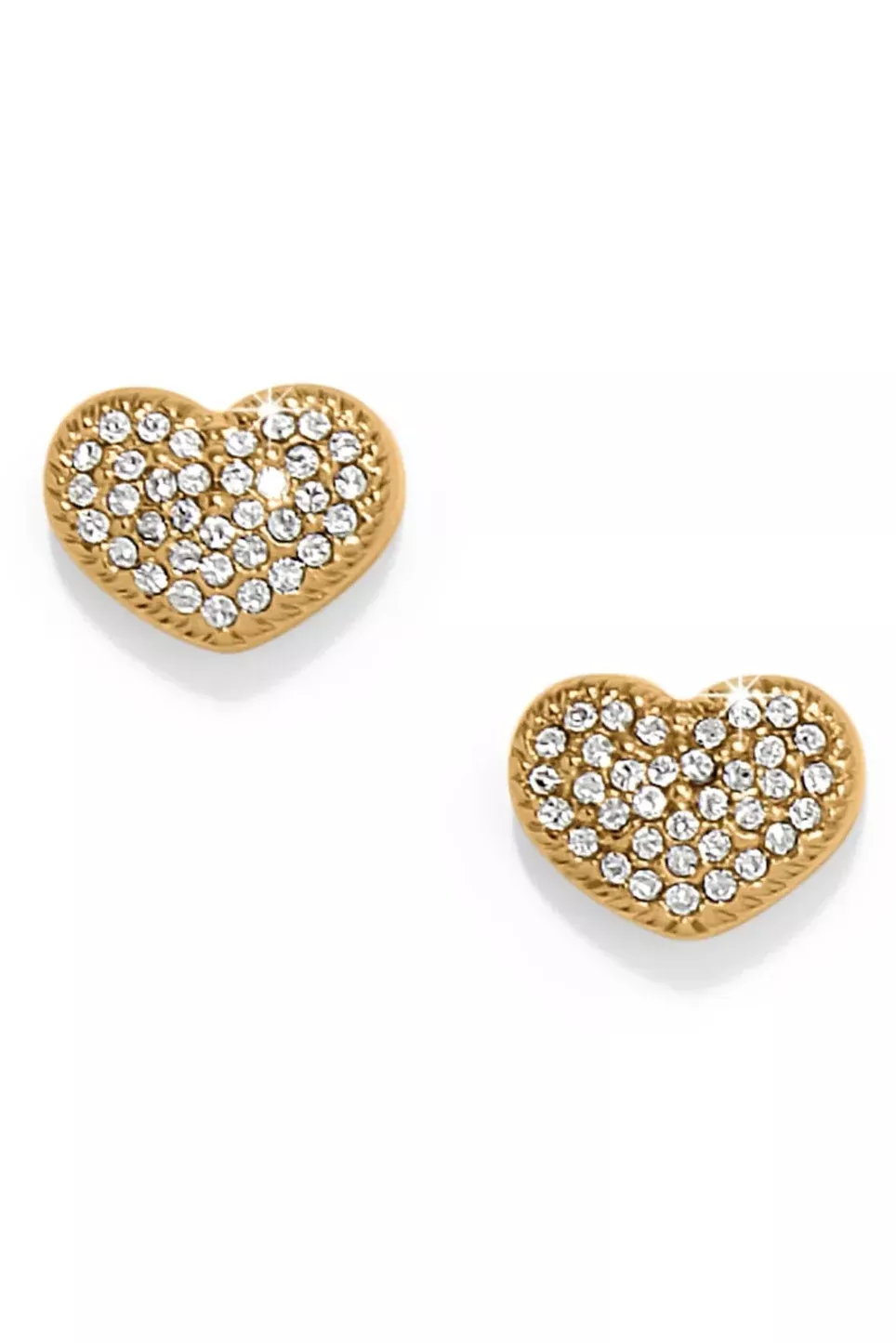 Brighton Illumina Celeste Heart Post Earrings