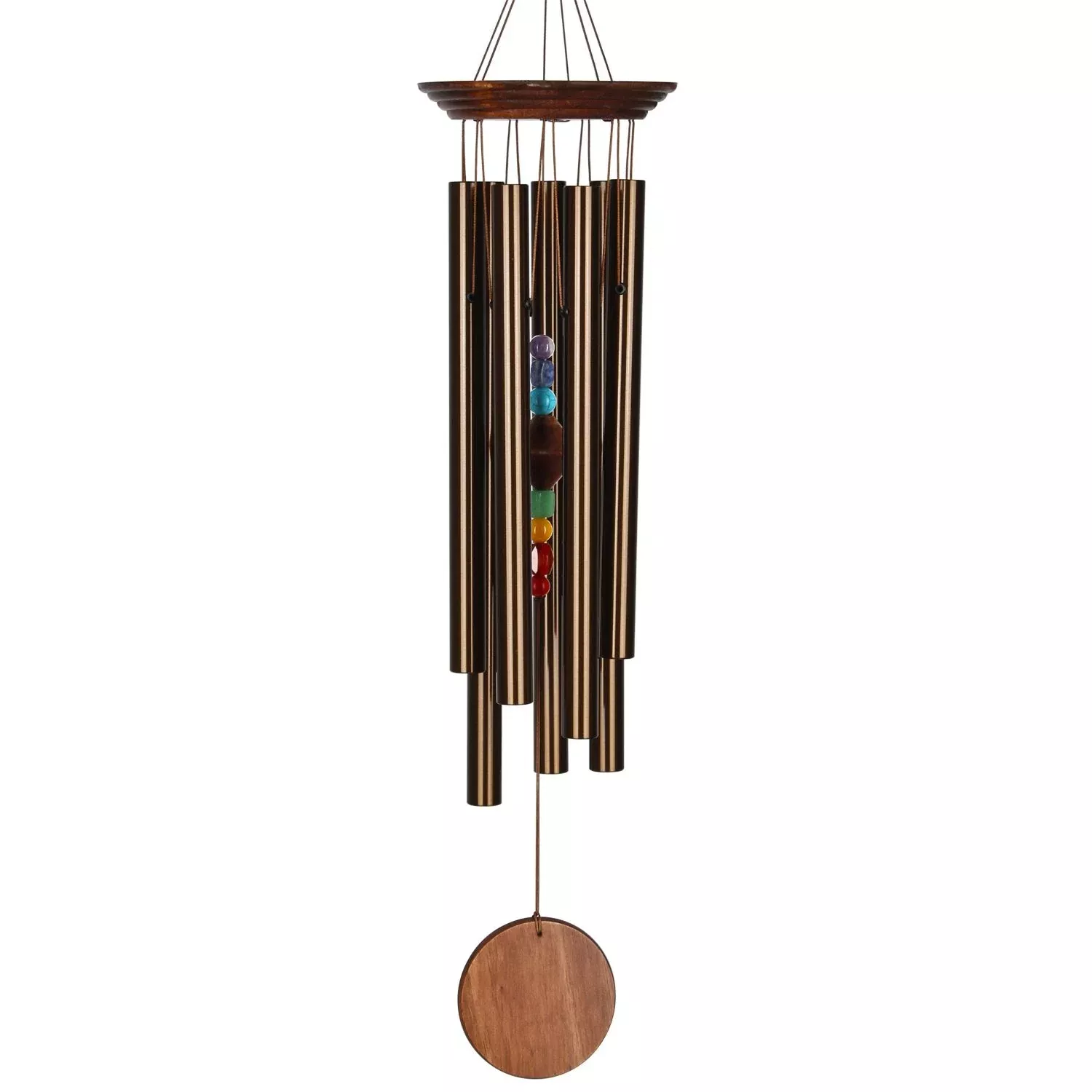 Bronze 7-Stone Chakra Windchimes