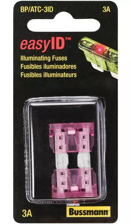 Bussmann EasyID Illuminated Blade Fuses