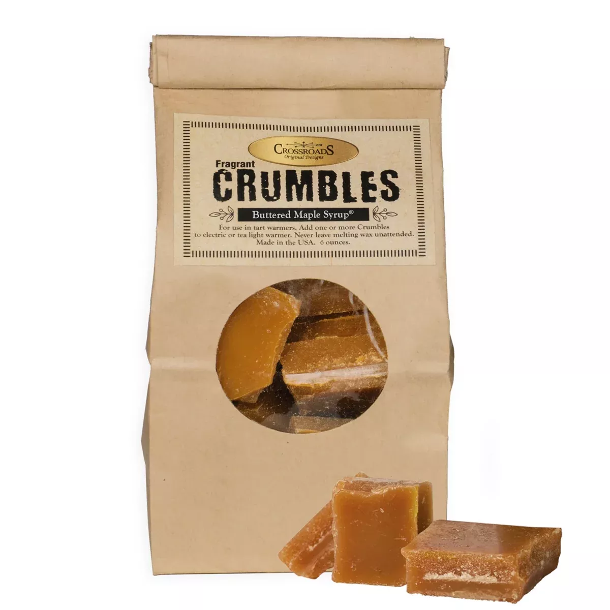Buttered Maple Syrup Wax Crumbles