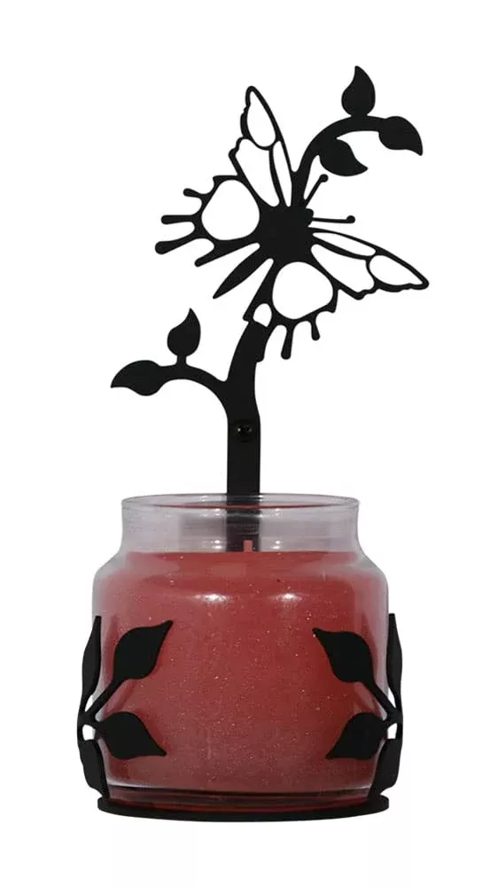 Butterfly- Large Jar Sconce