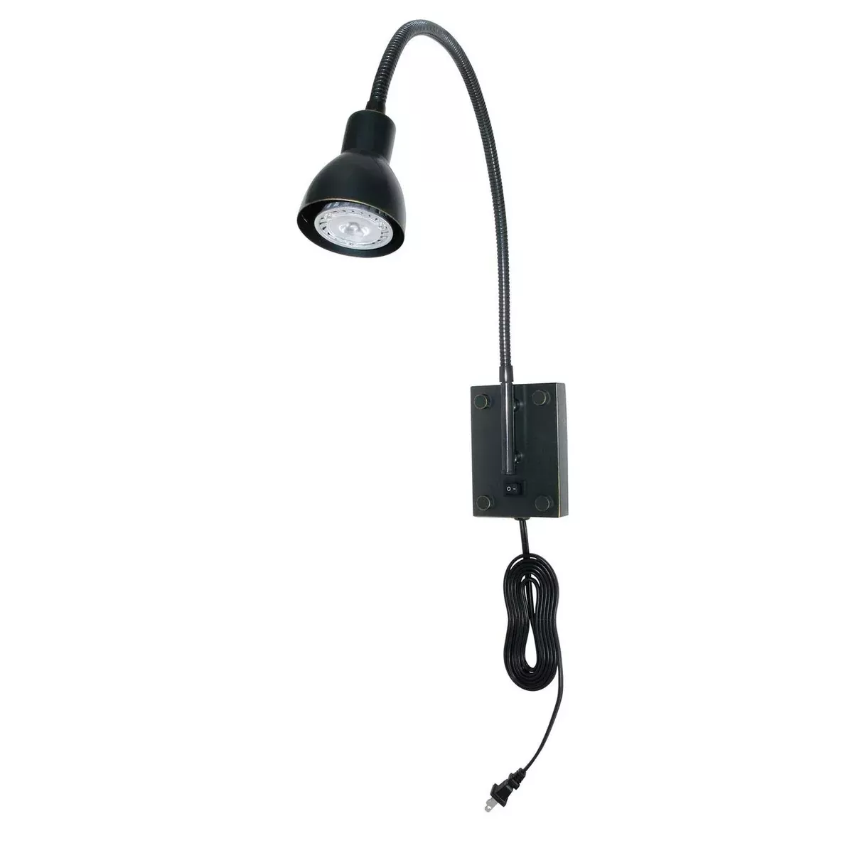 Cal Lighting BO-119-DB Transitional One Wall Lamp Lighting Accessories, Black