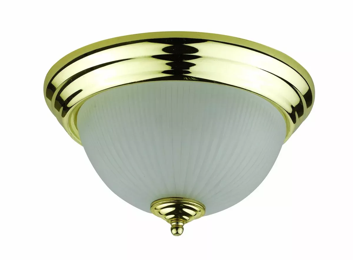 Cal Lighting LA-180L-PB Transitional Two Ceiling Mount Lighting Accessories, Brass