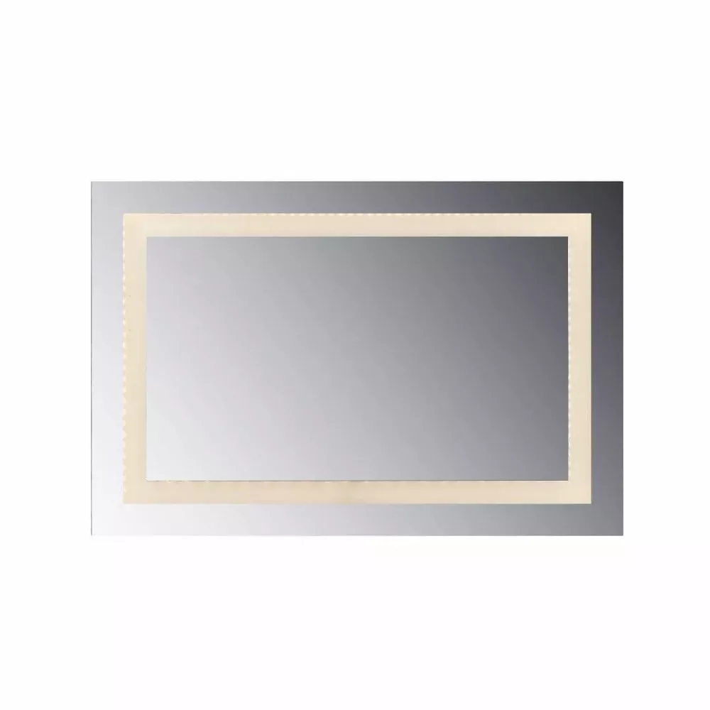 Cal Lighting LM4IS-C4836 Transitional LED Mirror from Glow Mirror Collection in Chrome Finish, 2.00 inches