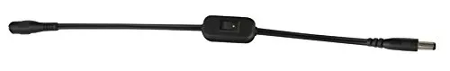 Cal Lighting LTLS-LS Transitional Power Line Interconnector from Ltls Series Accessories Collection in Black Finish, 9.90 inches