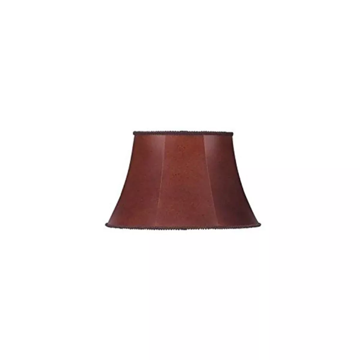 Cal Lighting SH-8022 10-1/2-Inch Side Bell Leatherette Shade, Oval