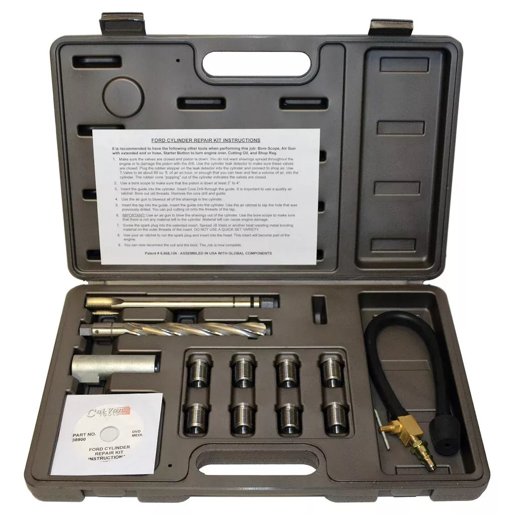Cal-van 2 Valve Ford Triton Tool Kit - Spark Plug Thread Repair Kit