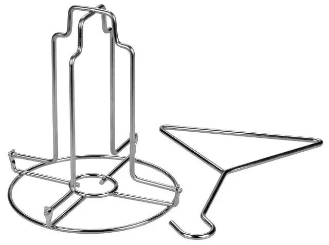 CanCooker CKNRK-1501 Stainless Steel Foldable Chicken Rack