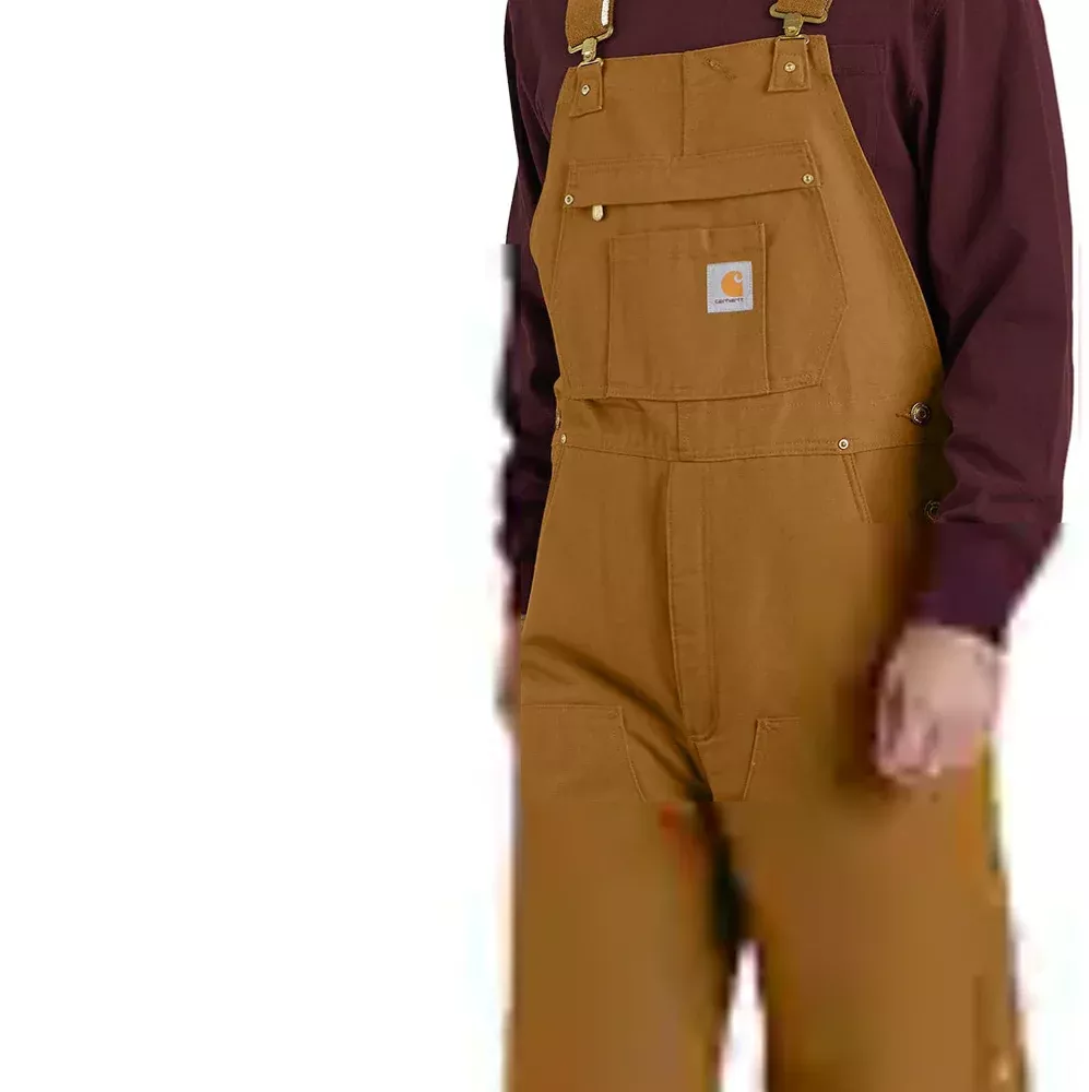 Carhartt Men's Firm Duck Insulated Bib Overalls - Level 2 Warmth 106672