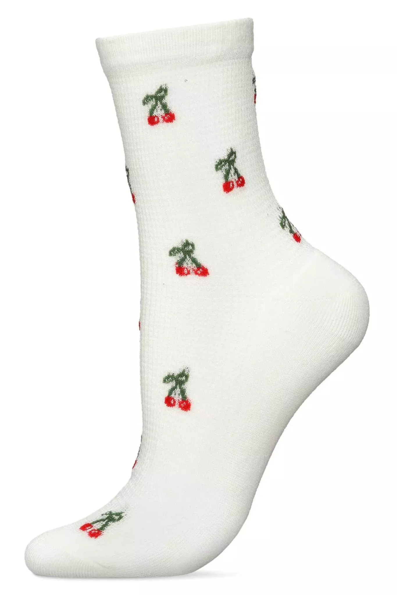 Cherry Bomb Anklet Sock