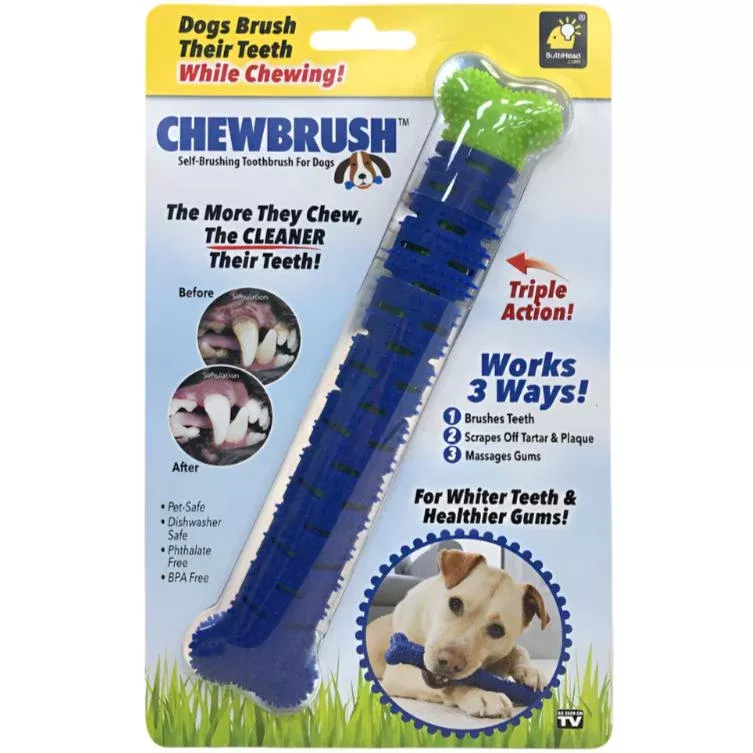 Chewbrush Self-Brushing Dog Toothbrush