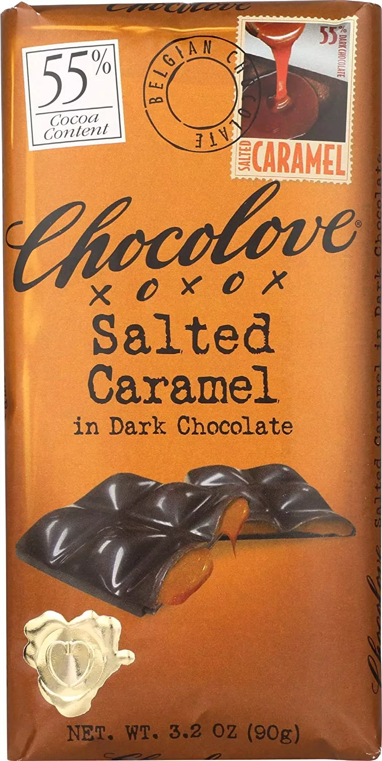 Chocolate Bar Dark Caramel, 3.2 oz