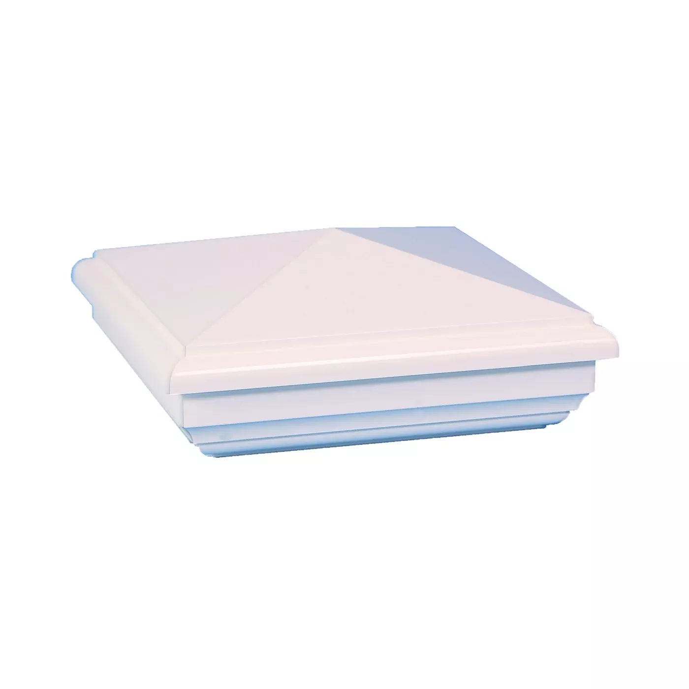 Classy Caps Mfg Inc Classy Caps NE844 NEW ENGLAND PVC POST CAP 4X4 - White
