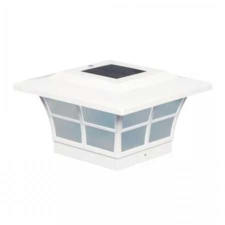 Classy Caps Mfg Inc SL085 5X5 PVC PRESTIGE SOLAR POST CAP