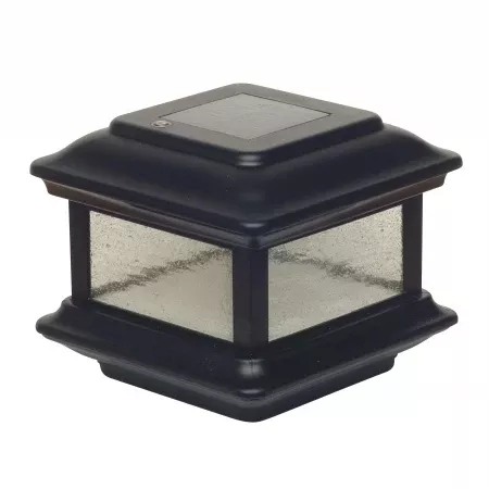 Classy Caps Mfg Inc SL088 4X4 ALUMINUM COLONIAL SOLAR POST CAP