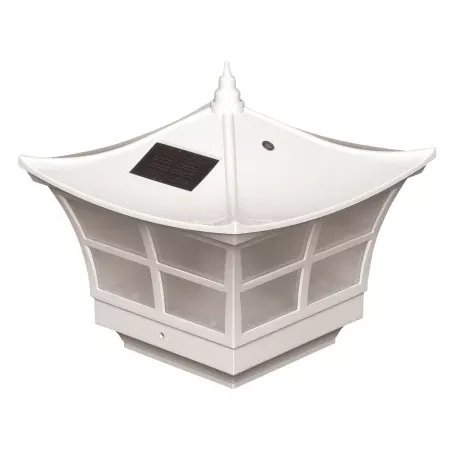 Classy Caps Mfg Inc SL092 5X5 PVC AMBIENCE SOLAR POST CAP