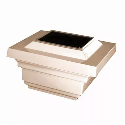 Classy Caps SL078T 4 X 4 PVC REGAL SOLAR POST CAP - Tan