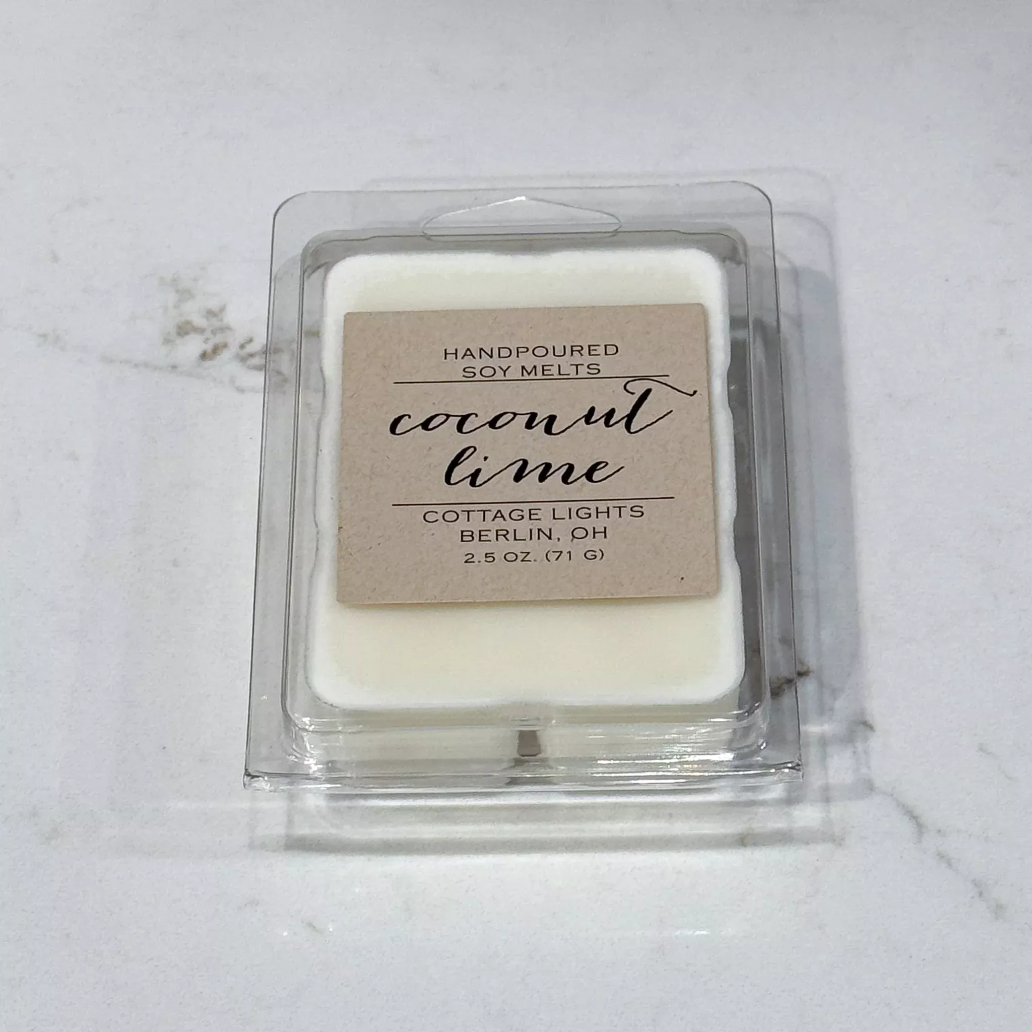 Coconut & Lime Soy Wax Melt