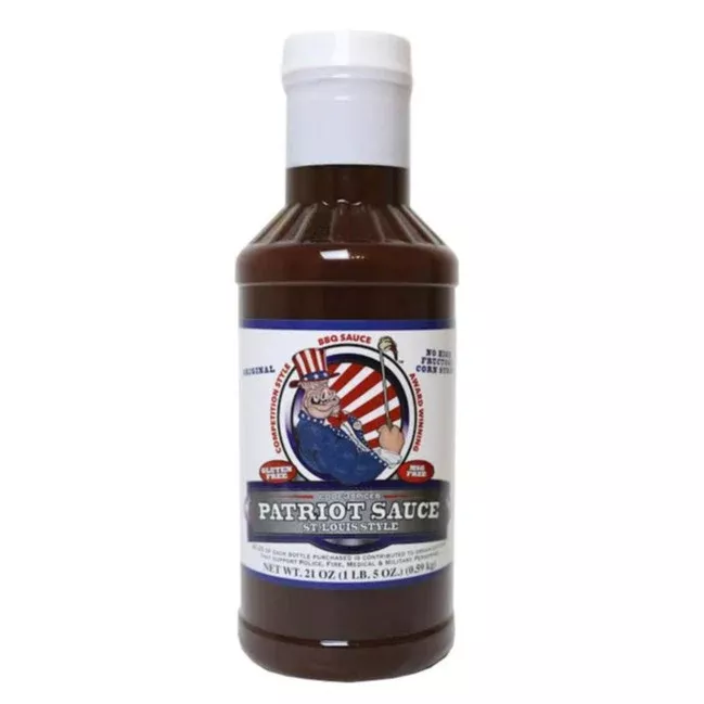 Code 3 Spices Original Patriot Sauce St. Louis Style BBQ - 18 oz.