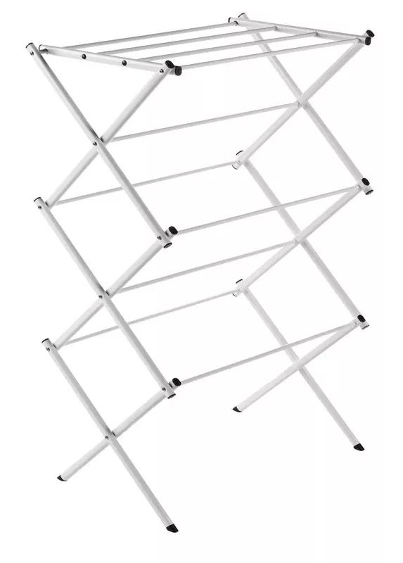 Collapsible Accordion-Style Clothes Drying Rack
