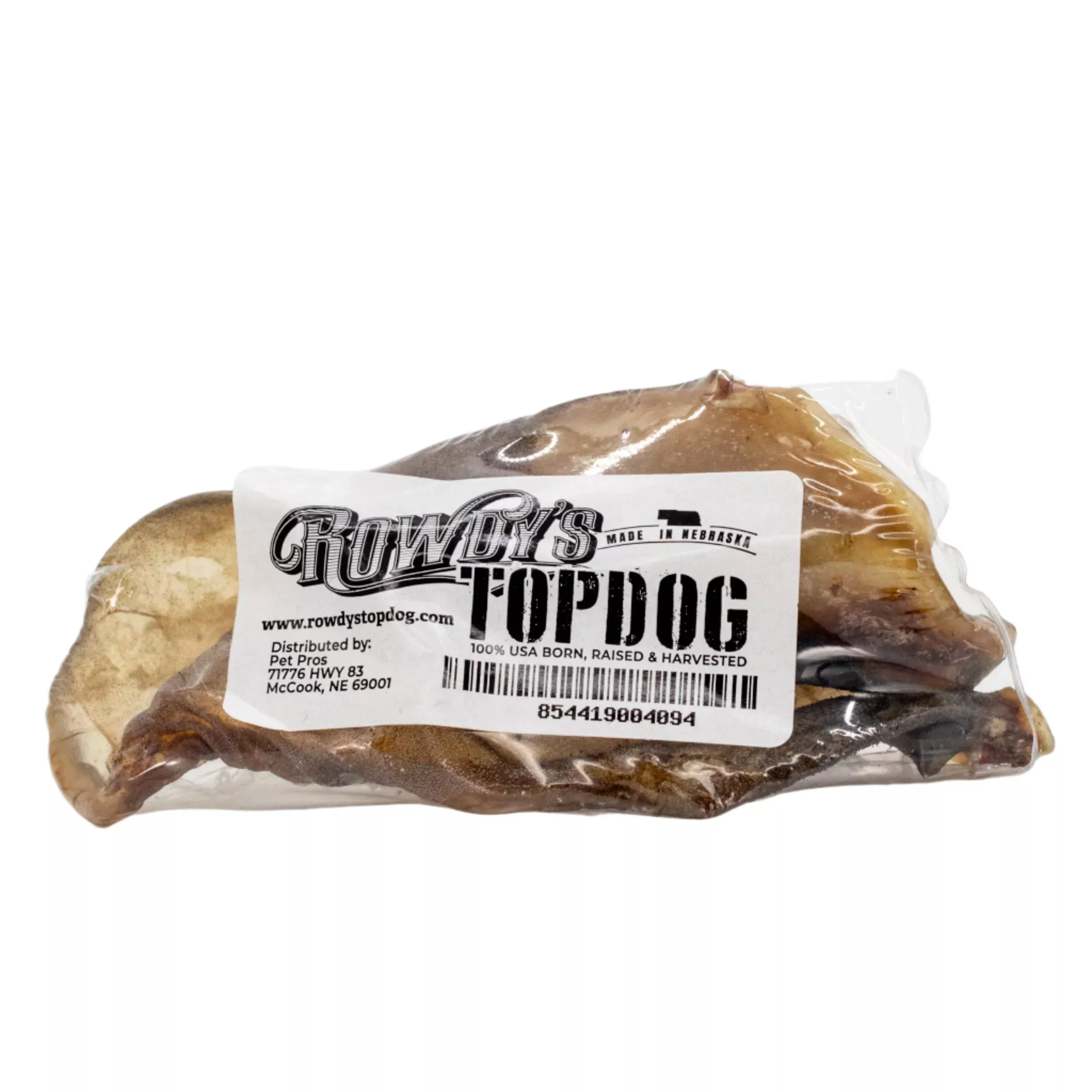 Cow Ear Dog Treat | Rowdy's Top Dog