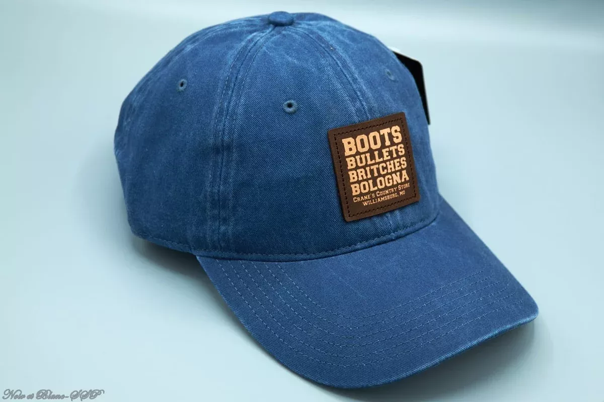 Crane's Country Store BBBB Leather Patch Cap - Pigment Dyed & Washed