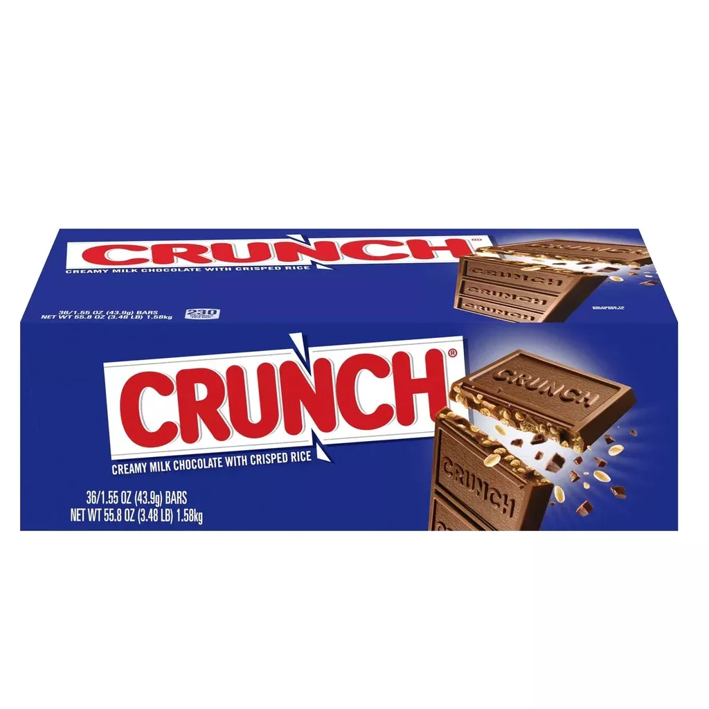 Crunch Candy Bar, 1.55 oz, 36-count