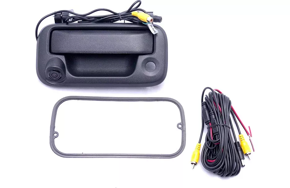 Crux Backup Camera For Select 2004-2016 Ford Trucks-tailgate Handle