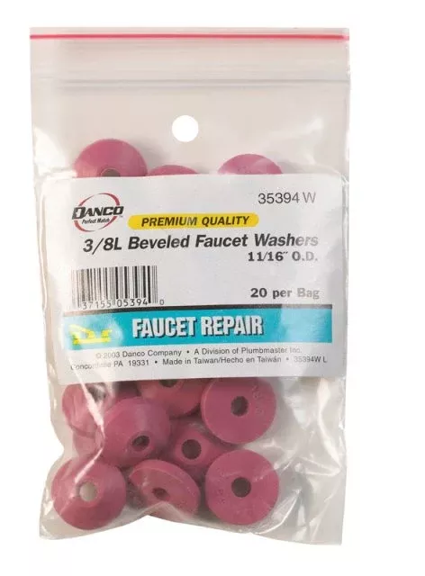Danco 35394W Beveled Faucet Washer0.37 in.