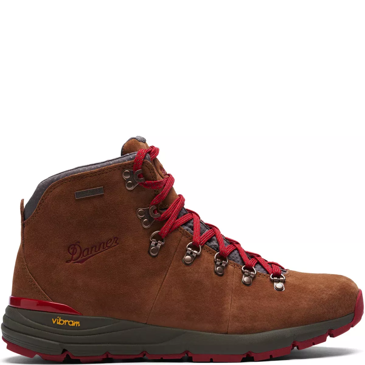 Danner Mountain 600 Waterproof Hiking Boot - Brown/Red (62241)