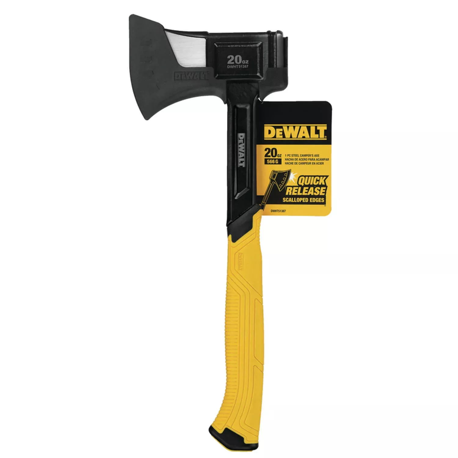 DeWalt Camping Survival Axe & Sheath