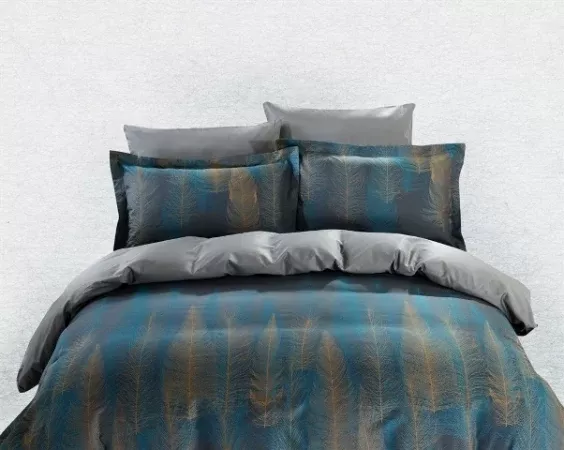 Dolce Mela DM500T 4 Piece Duvet Cover Sheets SetClocks - Twin Size